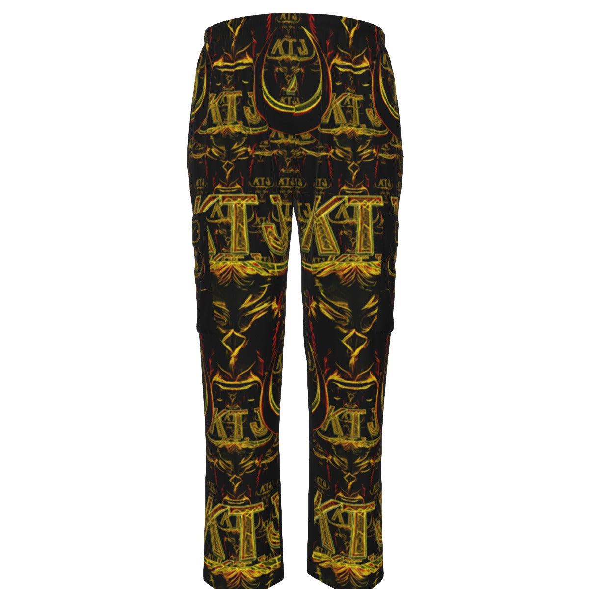 KTJ: HEBREW TRUE 01-01 Men's Designer Cargo Sweatpants