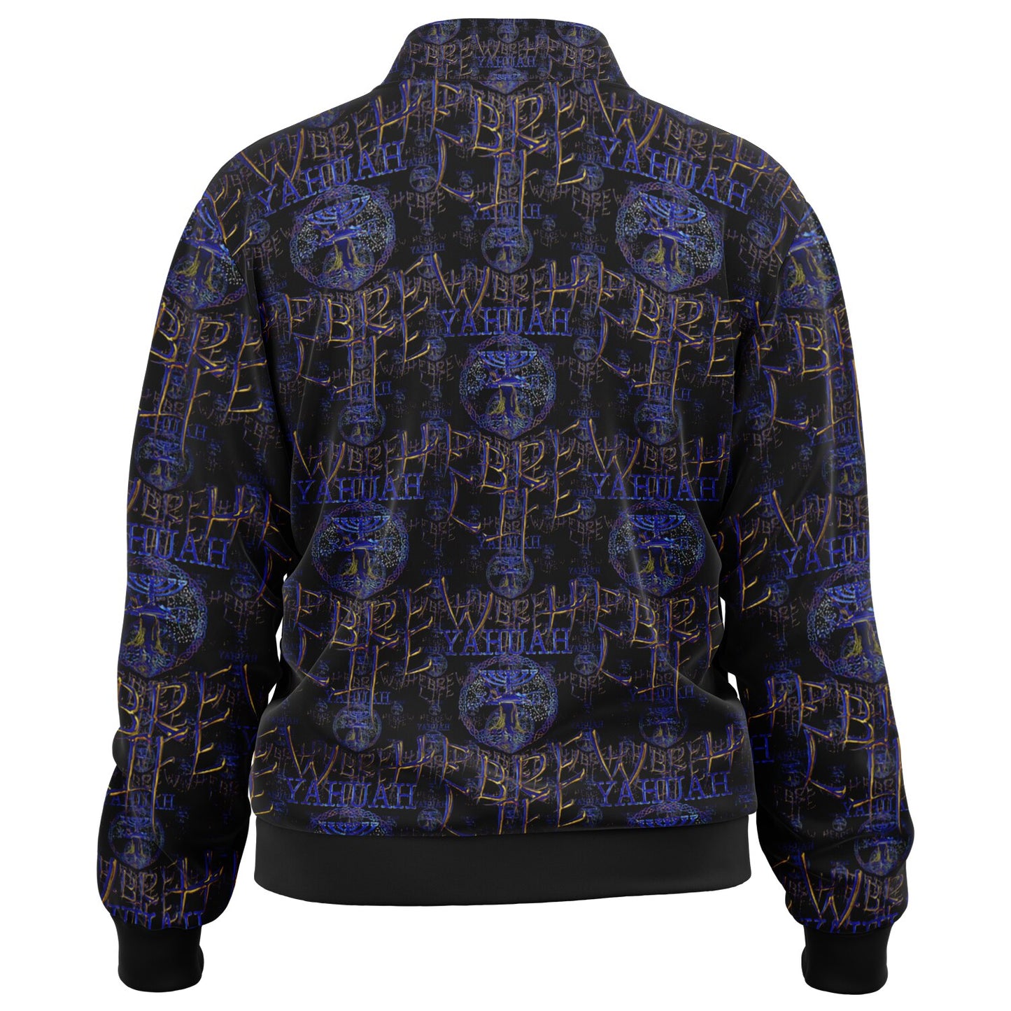 Hebrew Life 01-02 Designer Unisex Track Jacket