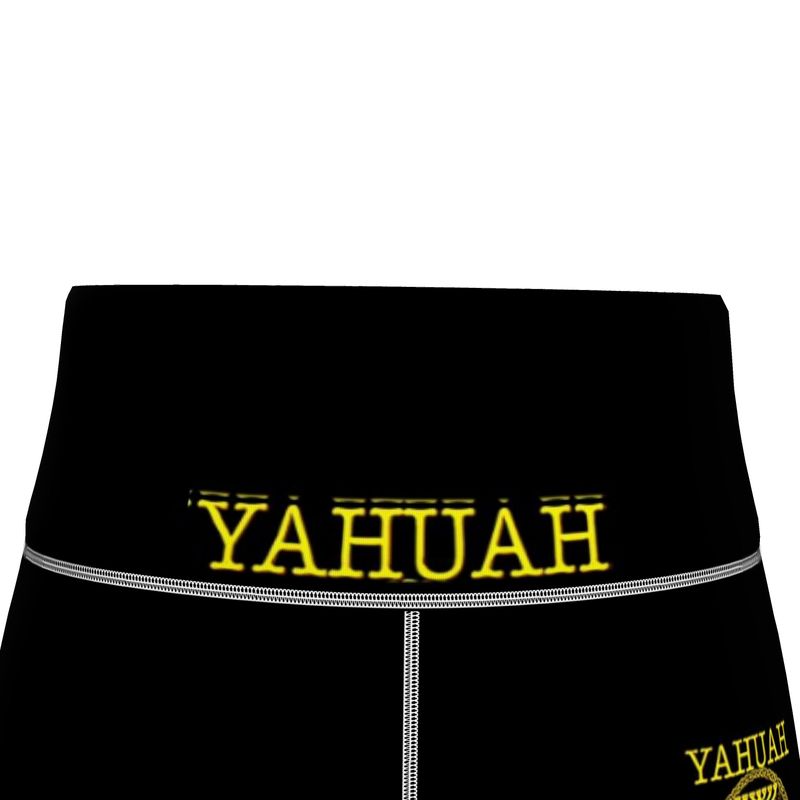 Yahuah-Tree of Life 02-01 Elect Designer Capri Sports Leggings