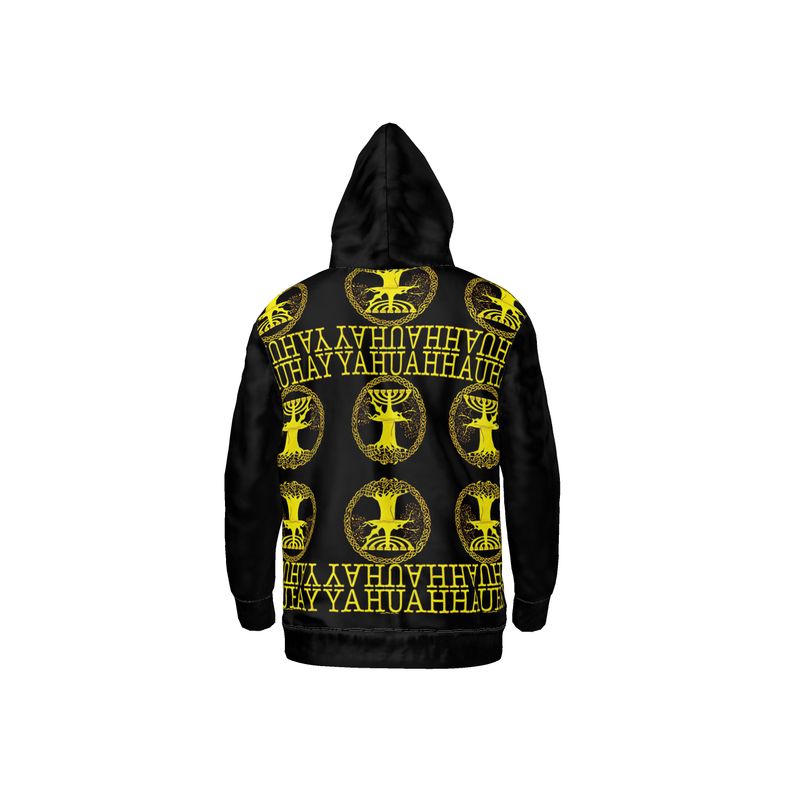 Yahuah-Tree of Life 02-01 Royal Designer Unisex Pullover Hoodie