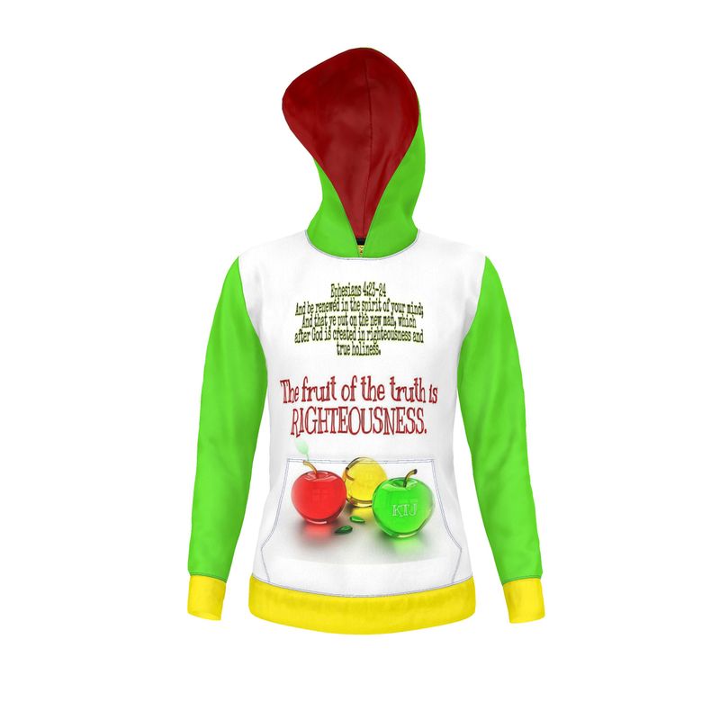 Righteousness 01 Designer Unisex Pullover Hoodie