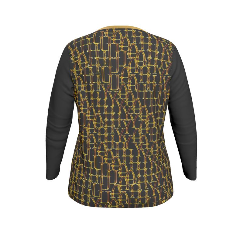 Camo Yahuah 02-01 Ladies Designer Long Sleeve Jersey T-shirt