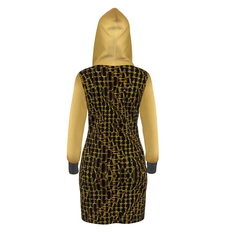 Camo Yahuah 02-01 Designer Hoodie Dress