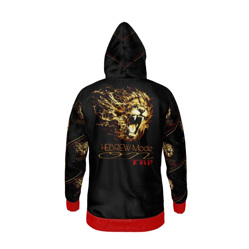 Hebrew Mode - On 02 Designer Unisex Full Zip Hoodie