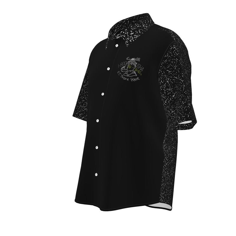 Call Heaven Men's Designer Spread Collar Shirt