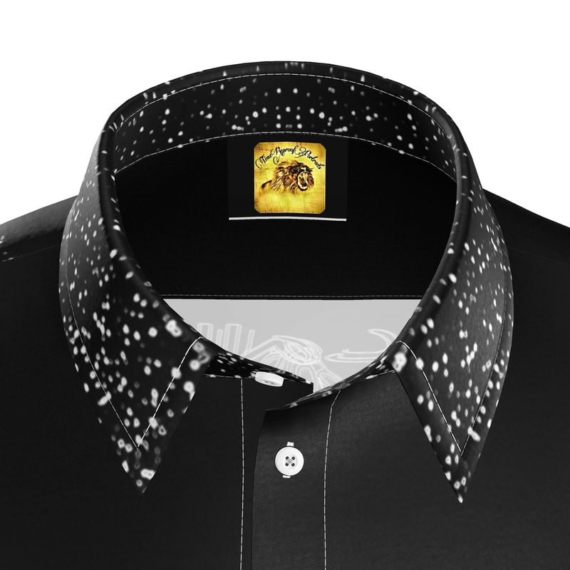 Call Heaven Men's Designer Spread Collar Shirt