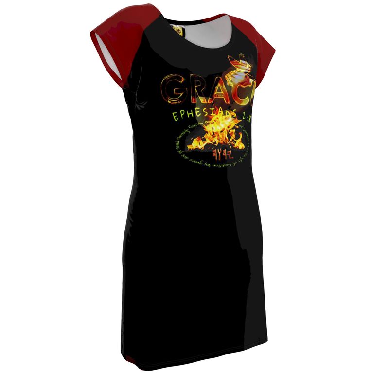 Grace 101-01 Designer Tunic T-shirt Dress