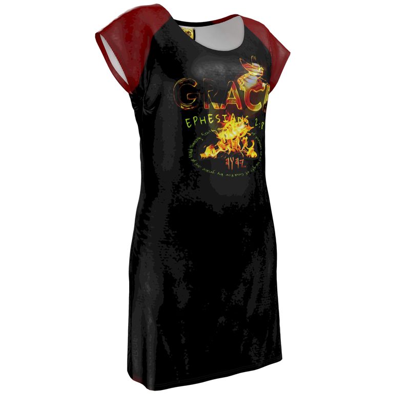 Grace 101-01 Designer Tunic T-shirt Dress