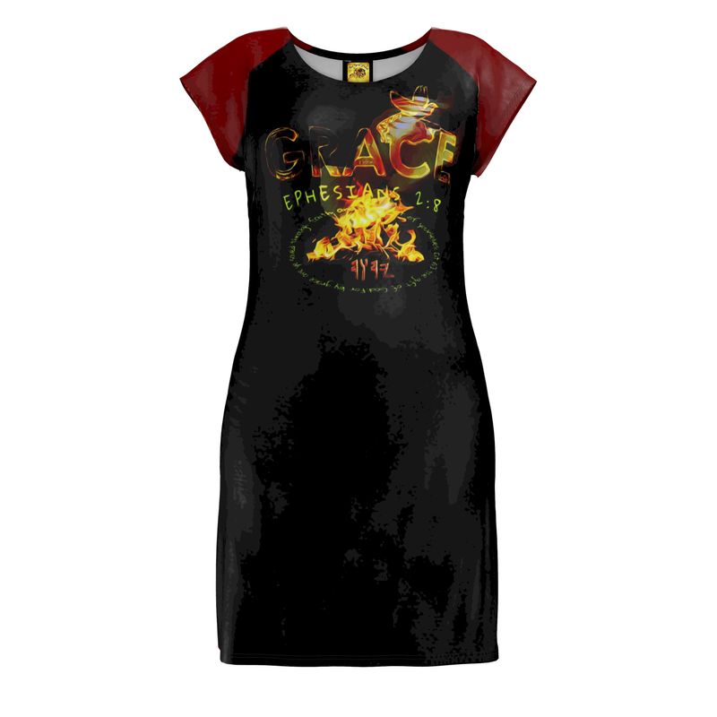 Grace 101-01 Designer Tunic T-shirt Dress