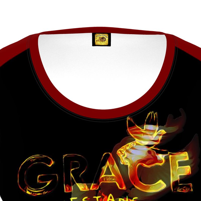 Grace 101-01 Ladies Designer Scoop Neck T-shirt