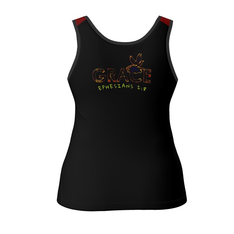 Grace 101-01 Ladies Designer Scoop Neck Tank Top