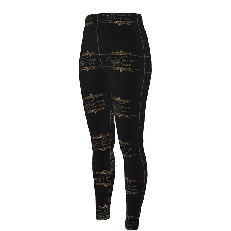 Hebrew Woman 01-01 Designer Cindy High Waist Leggings