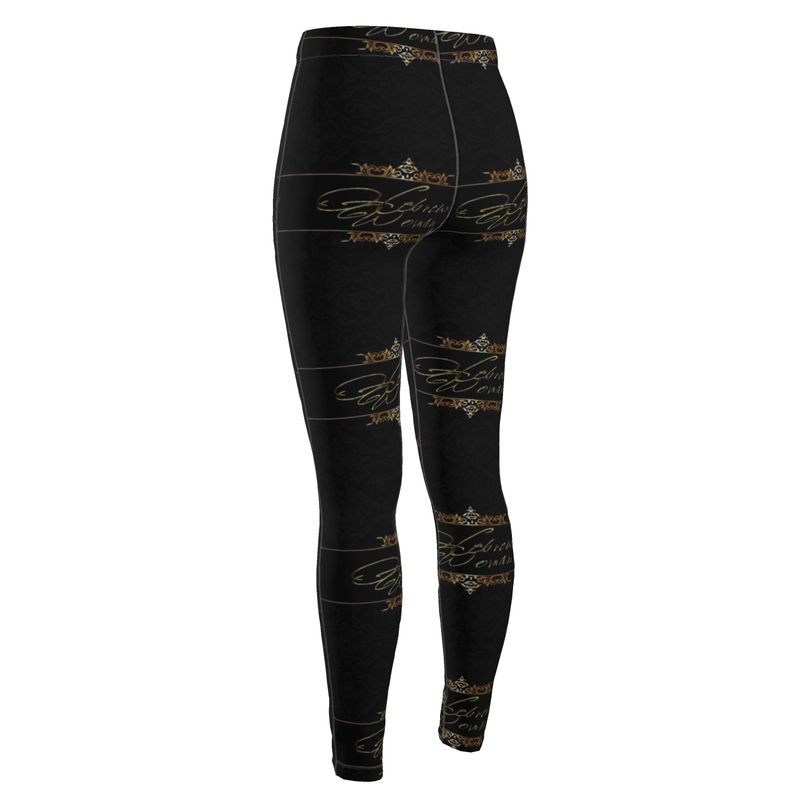 Hebrew Woman 01-01 Designer Cindy High Waist Leggings