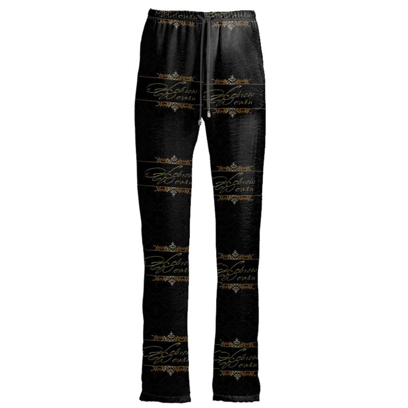 Hebrew Woman 01-01 Designer Claudia Wide Leg Pants