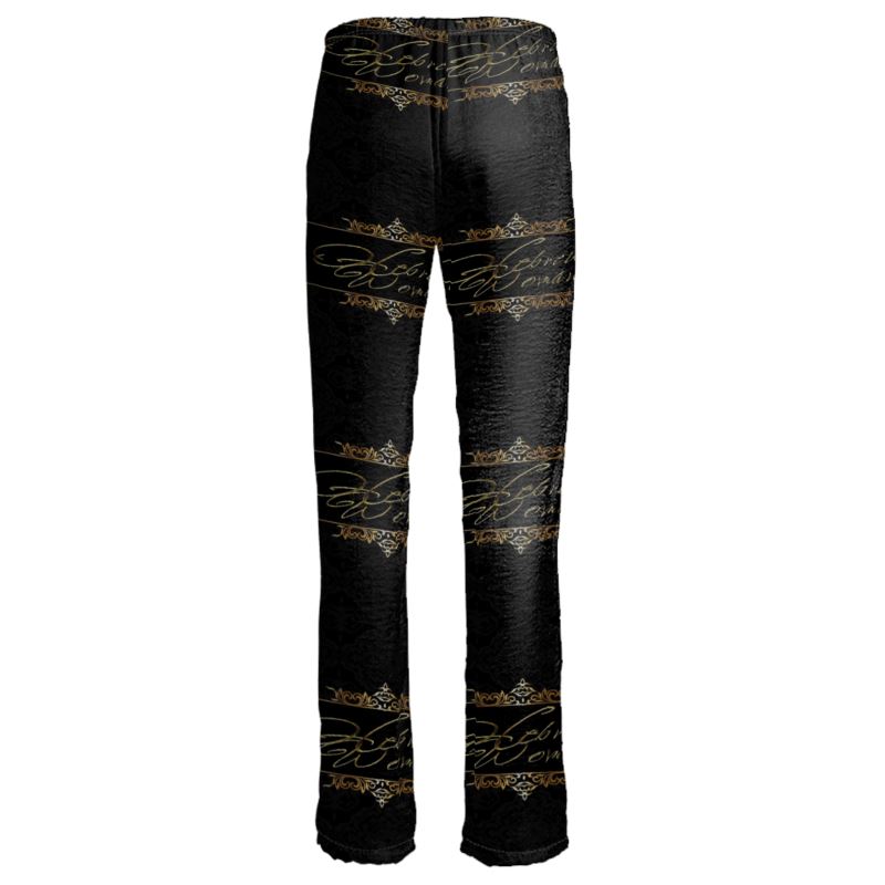 Hebrew Woman 01-01 Designer Open Bottom Lounge Joggers