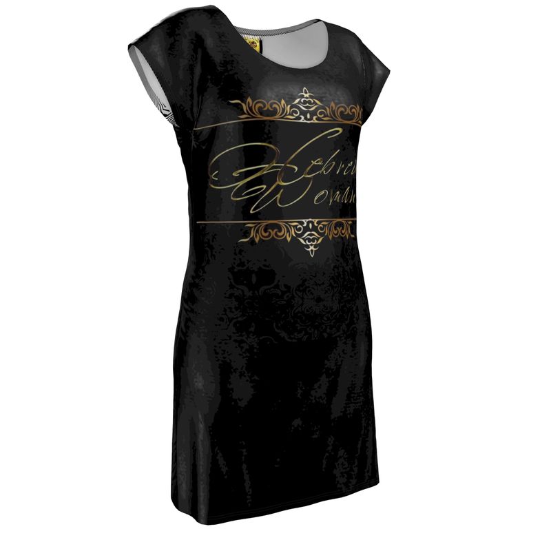 Hebrew Woman 01-01 Designer Tunic T-shirt Dress