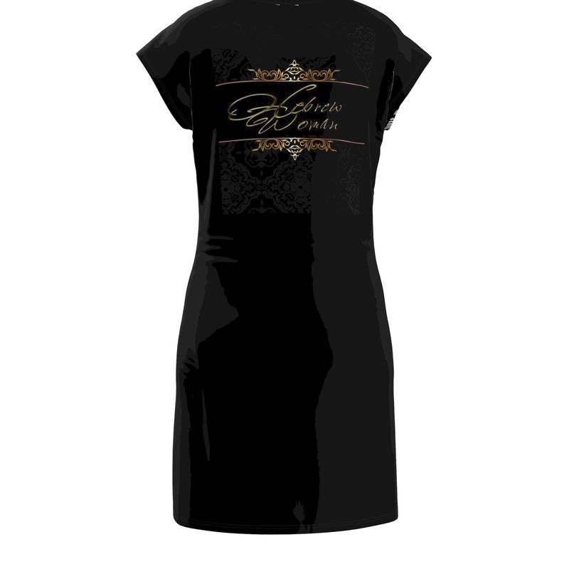 Hebrew Woman 01-01 Designer Tunic T-shirt Dress
