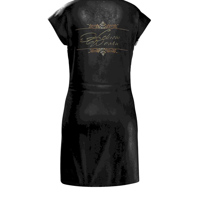 Hebrew Woman 01-01 Designer Tunic T-shirt Dress