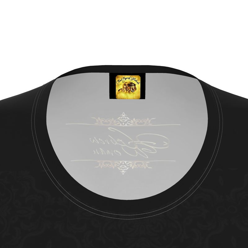 Hebrew Woman 01-01 Ladies Designer Slim Fit Jersey T-shirt