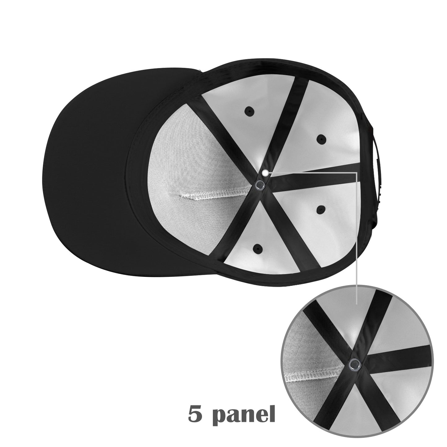 Hebrew Life 01-01 Designer Flat Brim Baseball Cap