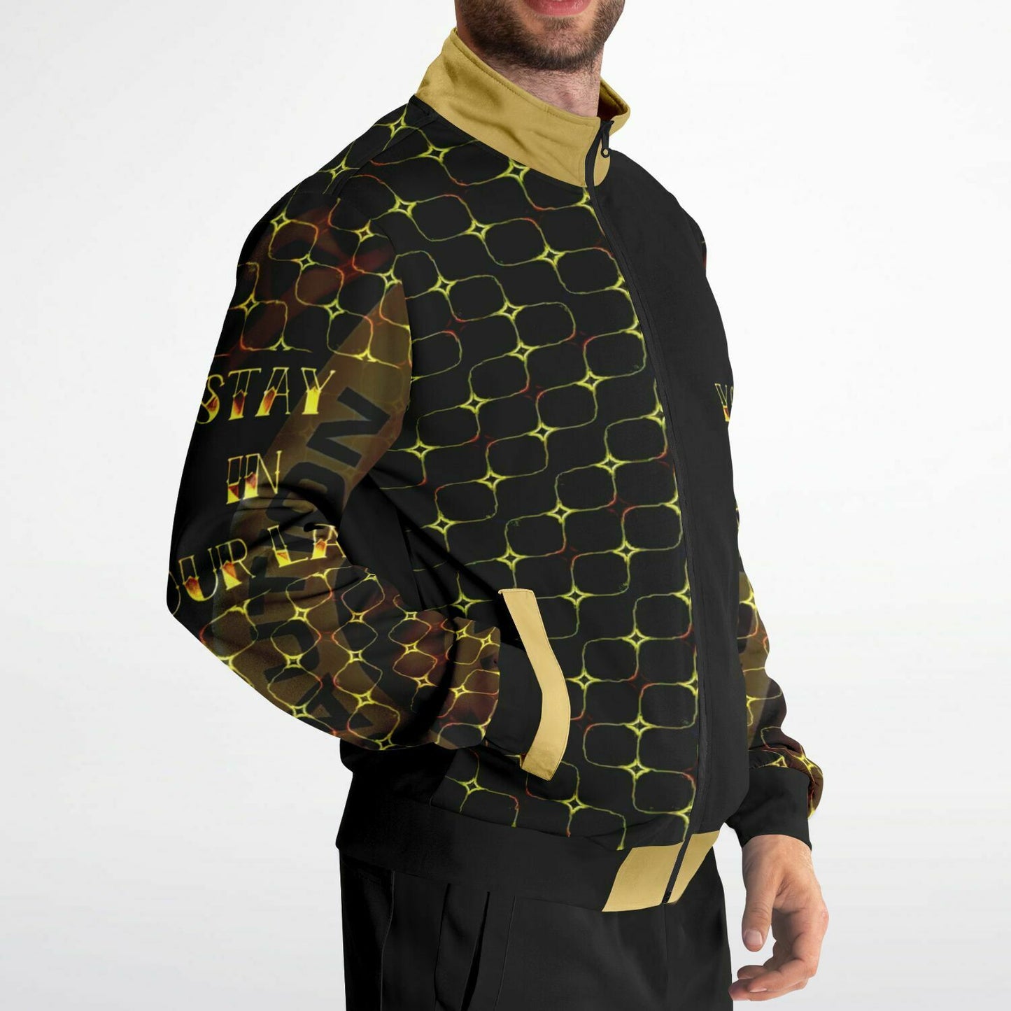 STAY IN YOUR LANE 02-01 Designer Track Jacket
