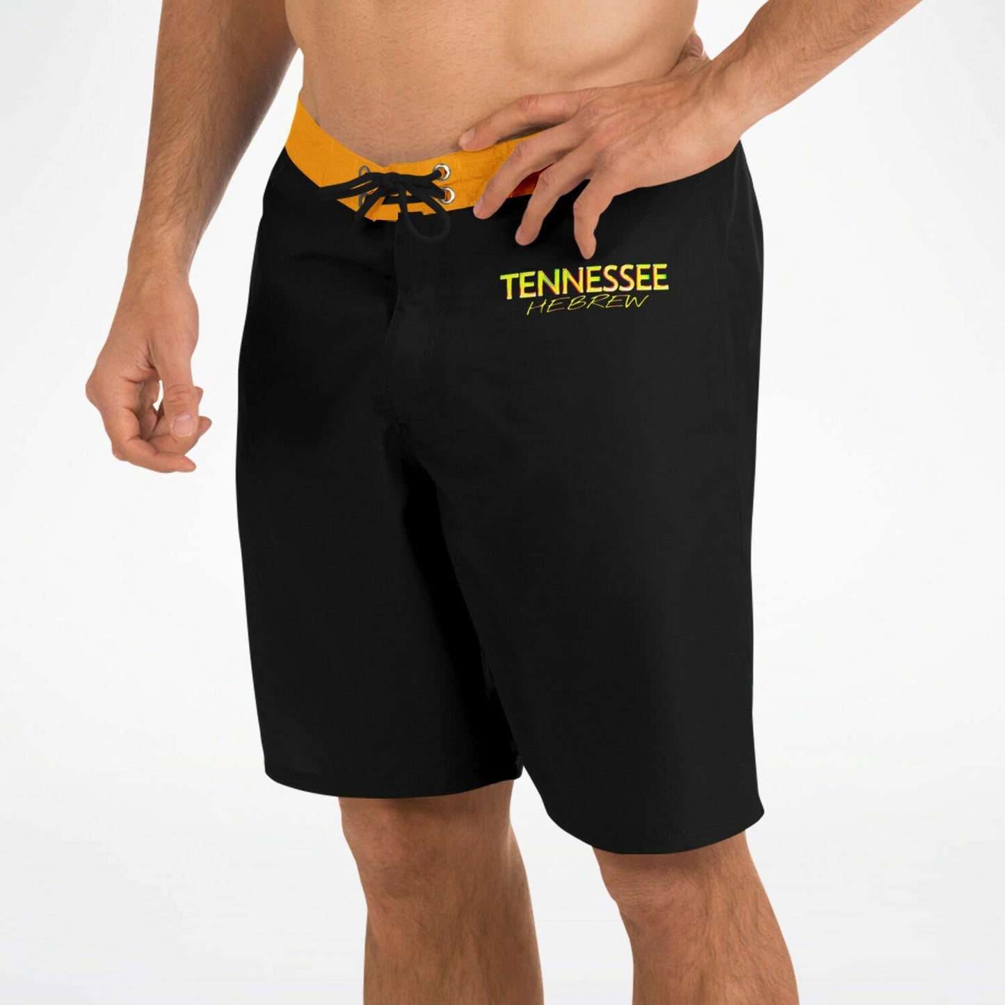 Tennessee Hebrew 01 Men's Designer Swim Trunks