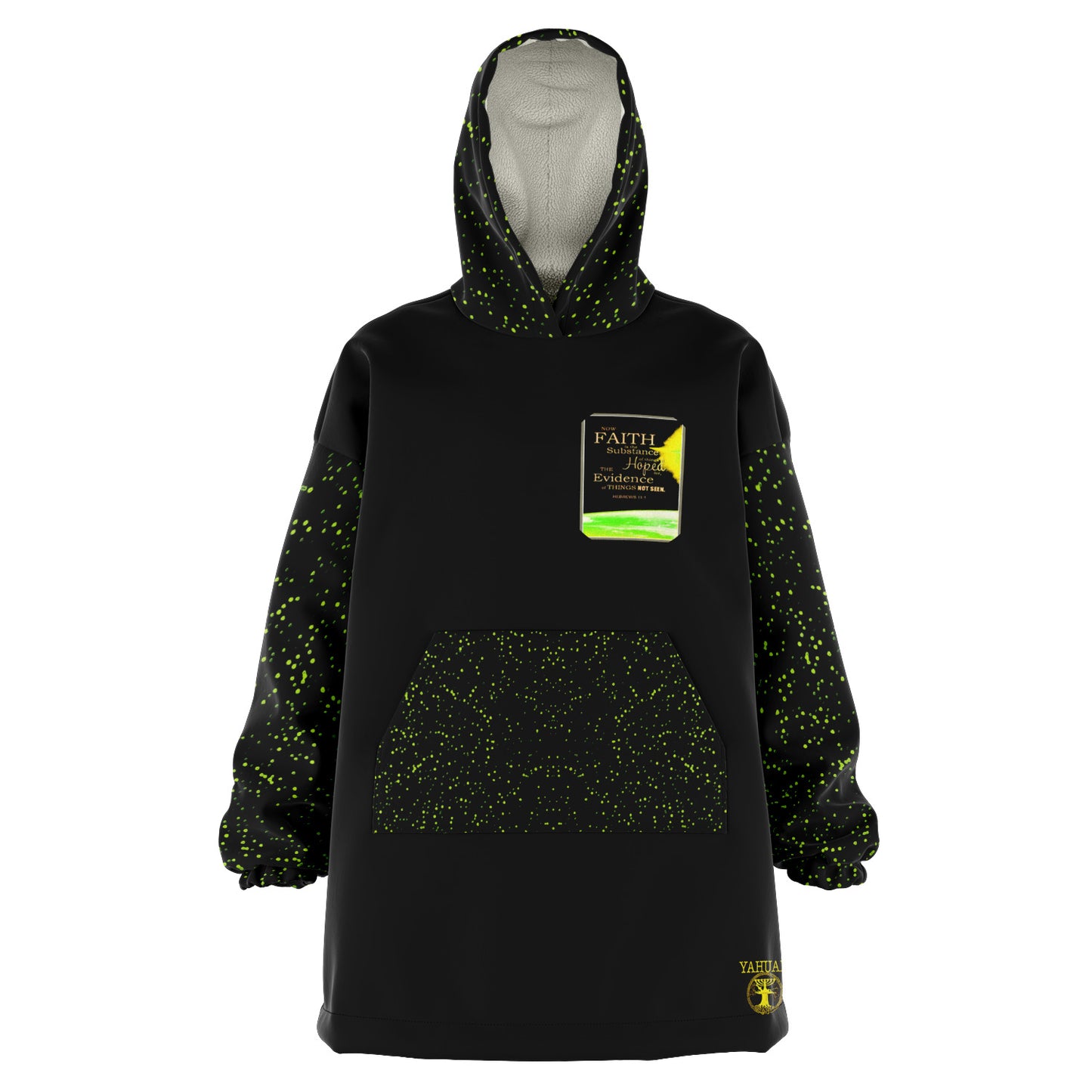 Faith 01 Designer Unisex Blanket Hoodie