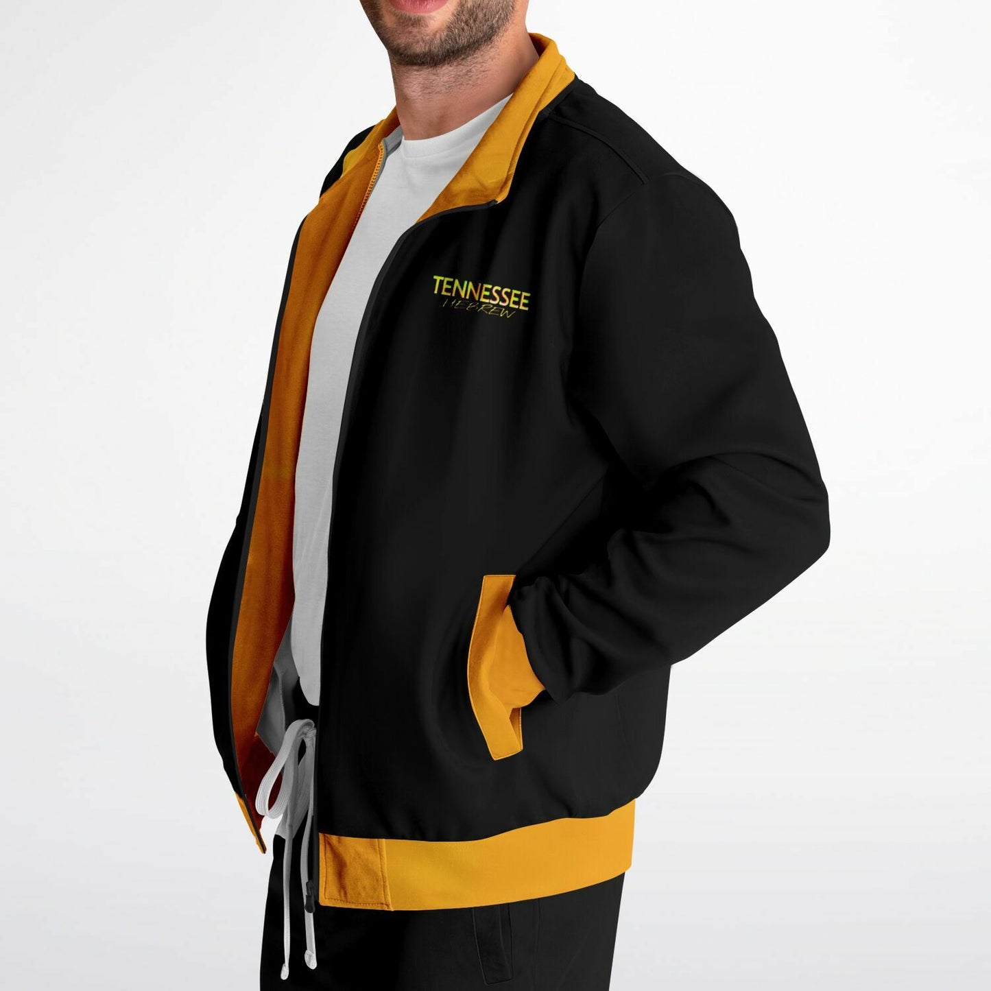 Tennessee Hebrew 01 Men's Designer Track Jacket
