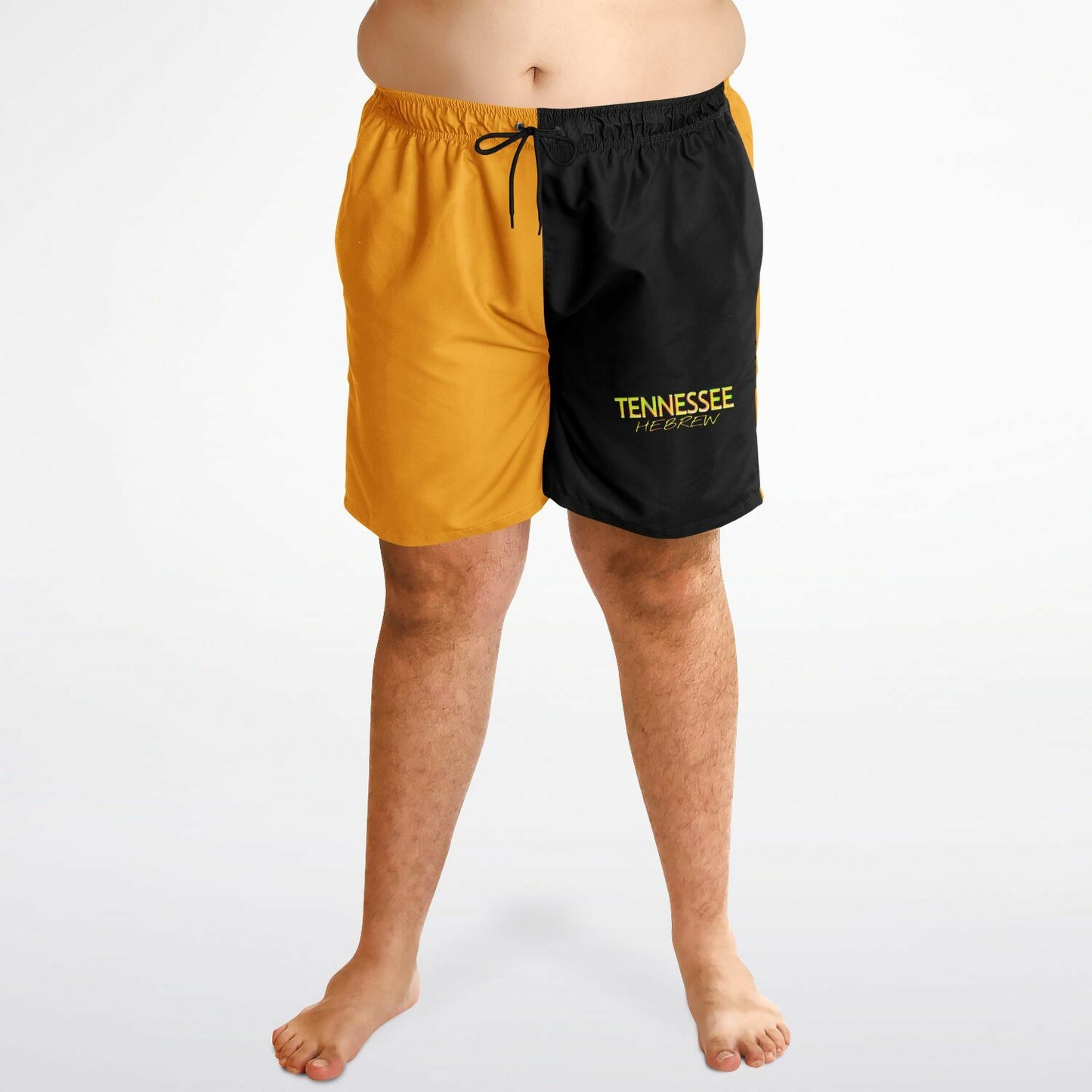 Tennessee Hebrew 01 Men's Designer Plus Size Swim Trunks
