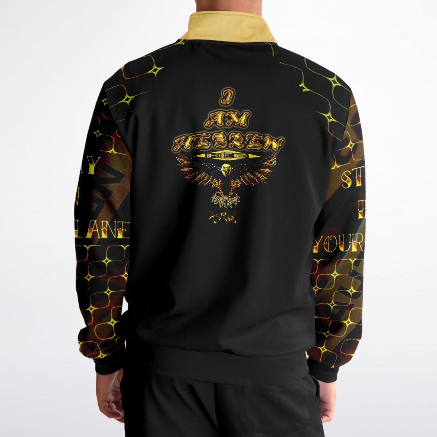 STAY IN YOUR LANE 02-01 Designer Track Jacket