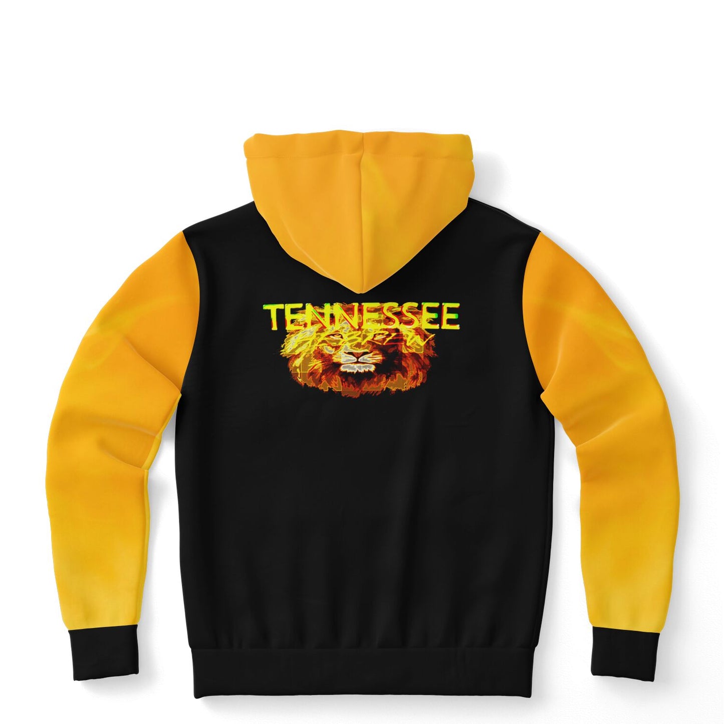 Tennessee Hebrew 01 Men's Designer Fashion Triblend Fleece Lined Pullover Hoodie