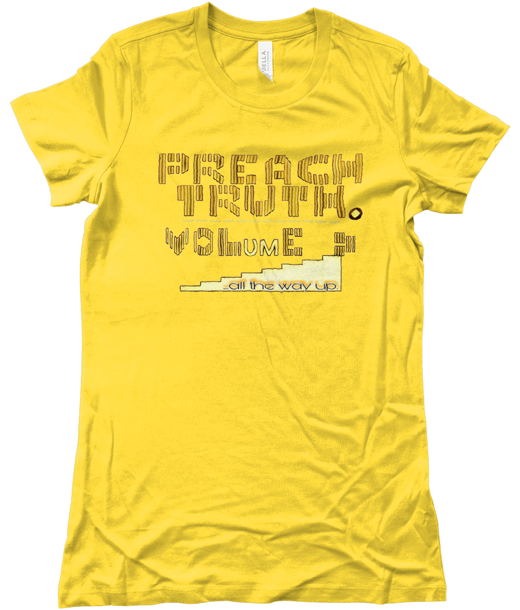 Truth 01 Designer Bella + Canvas Ladies Favourite Cotton Long T-shirt (10 colors)