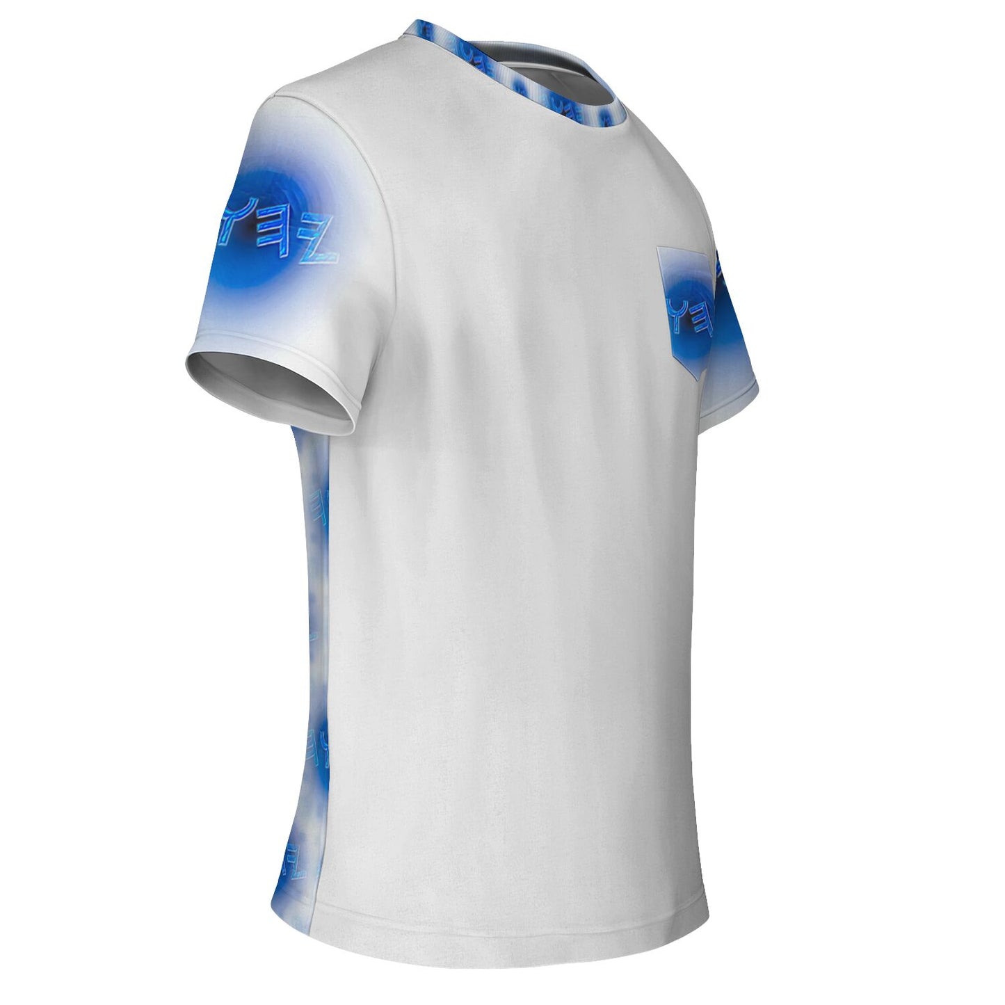 Creator Yahuah 01: Moon, Air & Water Designer Unisex Pocket T-shirt