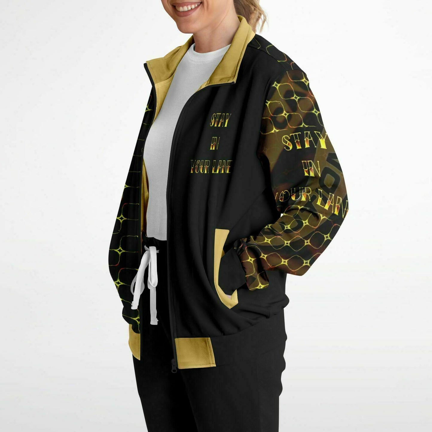 STAY IN YOUR LANE 02-01 Designer Track Jacket