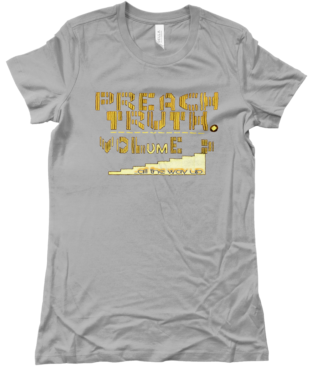 Truth 01 Designer Bella + Canvas Ladies Favourite Cotton Long T-shirt (10 colors)