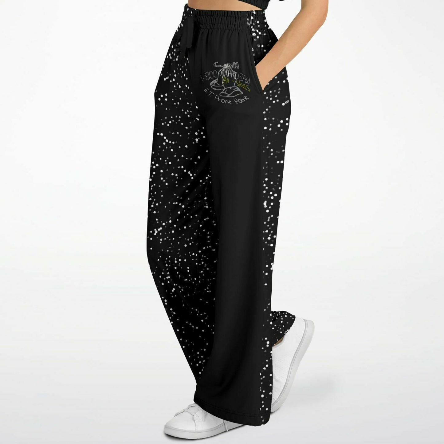 Call Heaven Ladies Designer Fashion Triblend Fleece Lined Flare Sweatpants