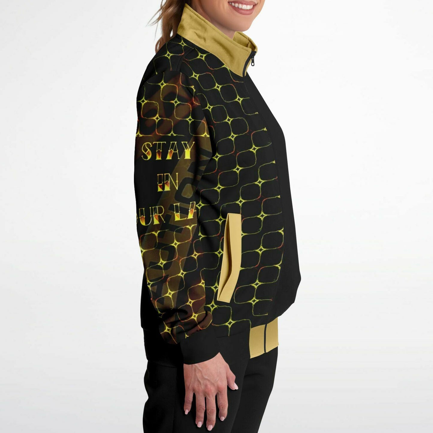 STAY IN YOUR LANE 02-01 Designer Track Jacket