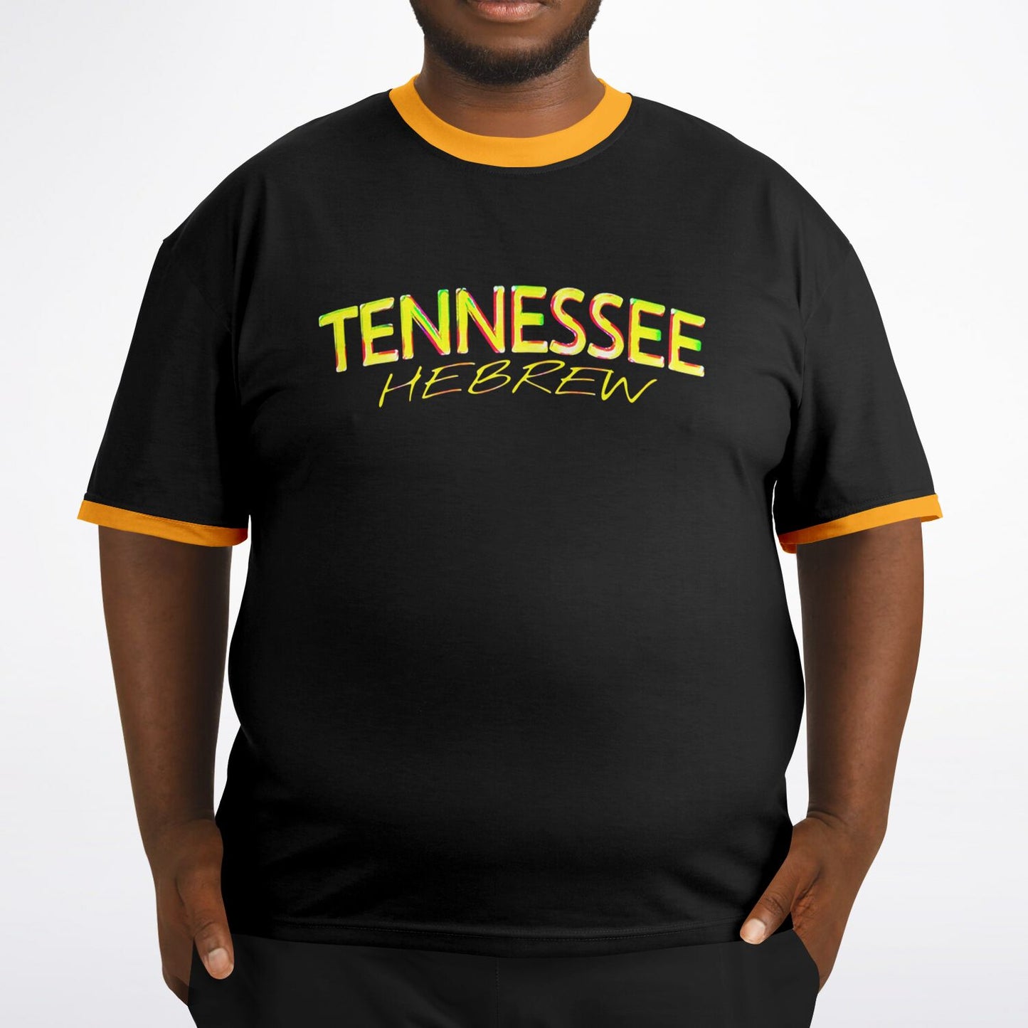Tennessee Hebrew 01 Men's Designer Plus Size T-shirt