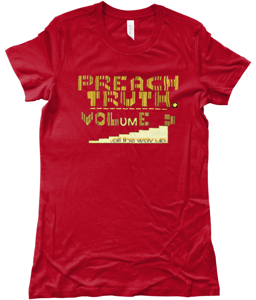 Truth 01 Designer Bella + Canvas Ladies Favourite Cotton Long T-shirt (10 colors)