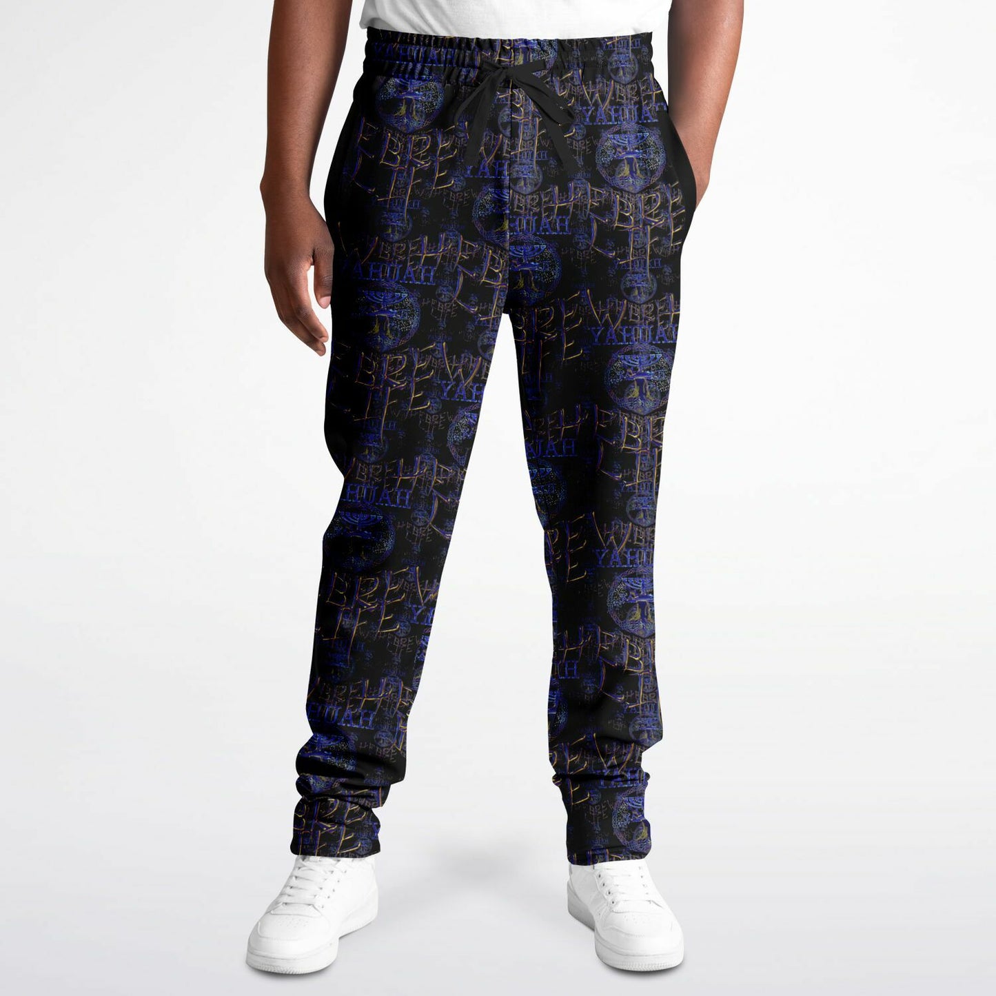 Hebrew Life 01-02 Designer Unisex Track Pants