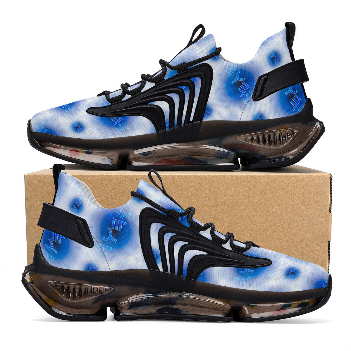 Creator Yahuah 01: Moon, Air & Water Unisex Air Max React Sneakers