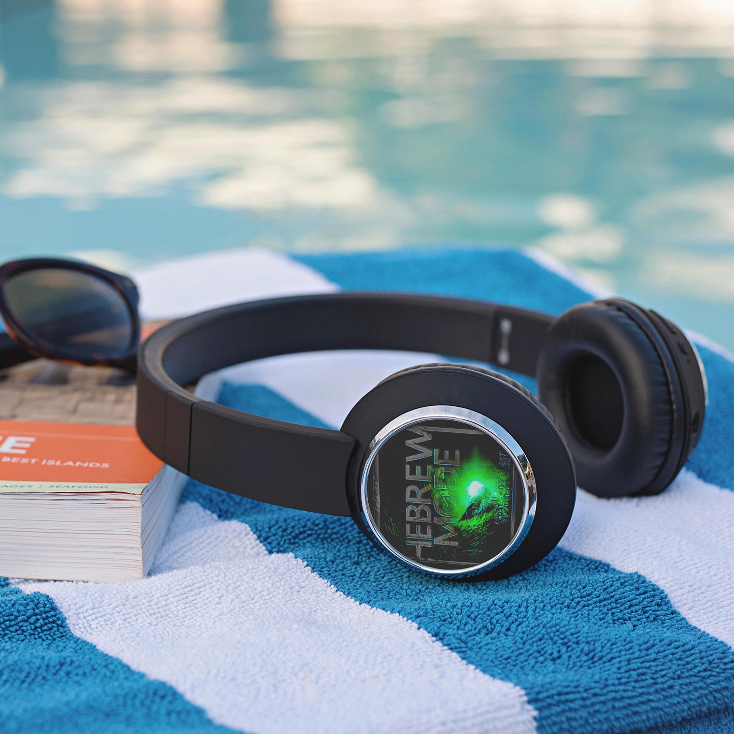 Hebrew Mode - On 01-07 Designer Beebop Headphones