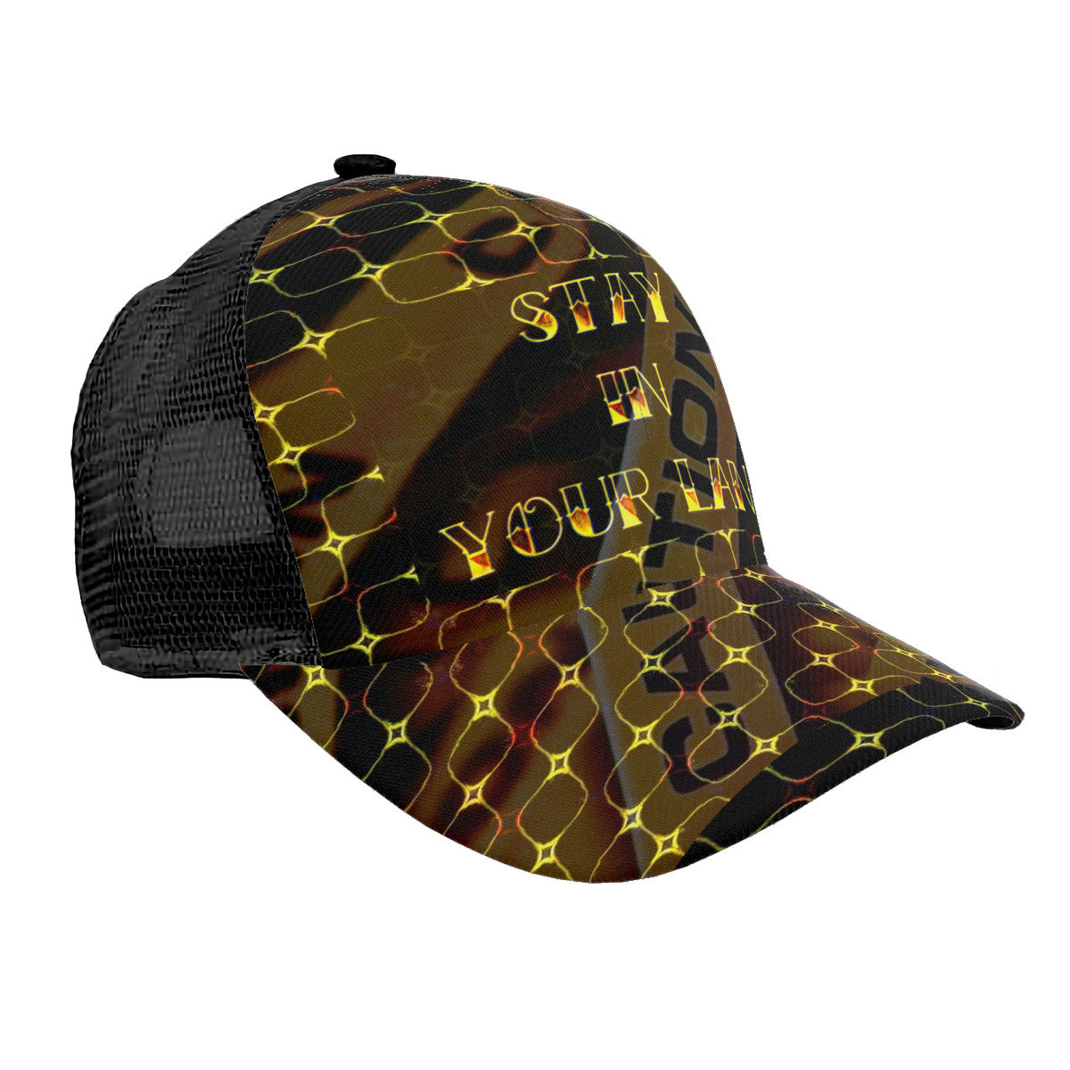 STAY IN YOUR LANE 02-01 Designer Trucker Cap