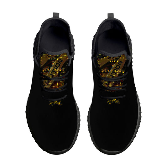 STAY IN YOUR LANE 02-01 Mesh Knit Unisex Sneakers