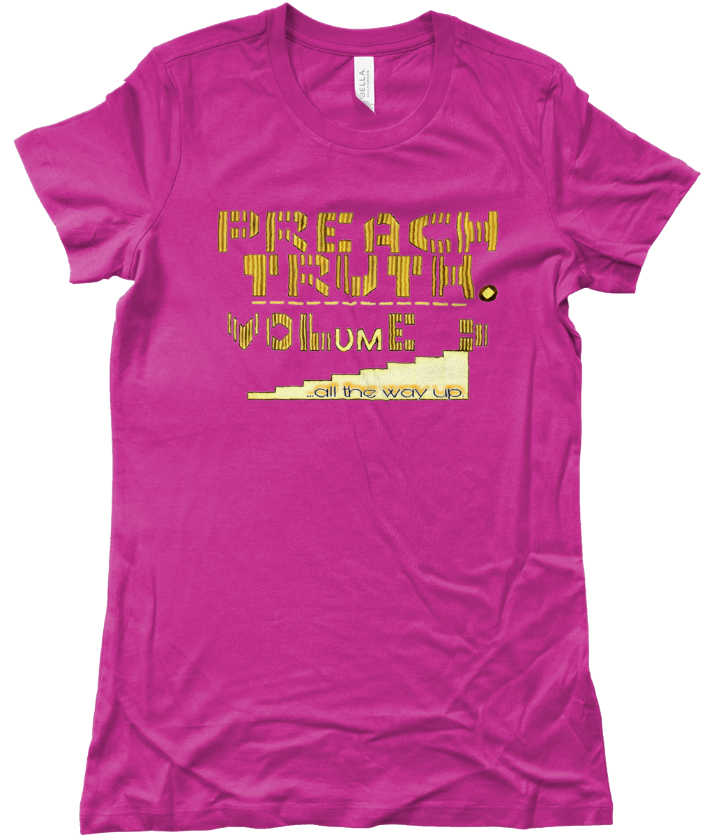 Truth 01 Designer Bella + Canvas Ladies Favourite Cotton Long T-shirt (10 colors)
