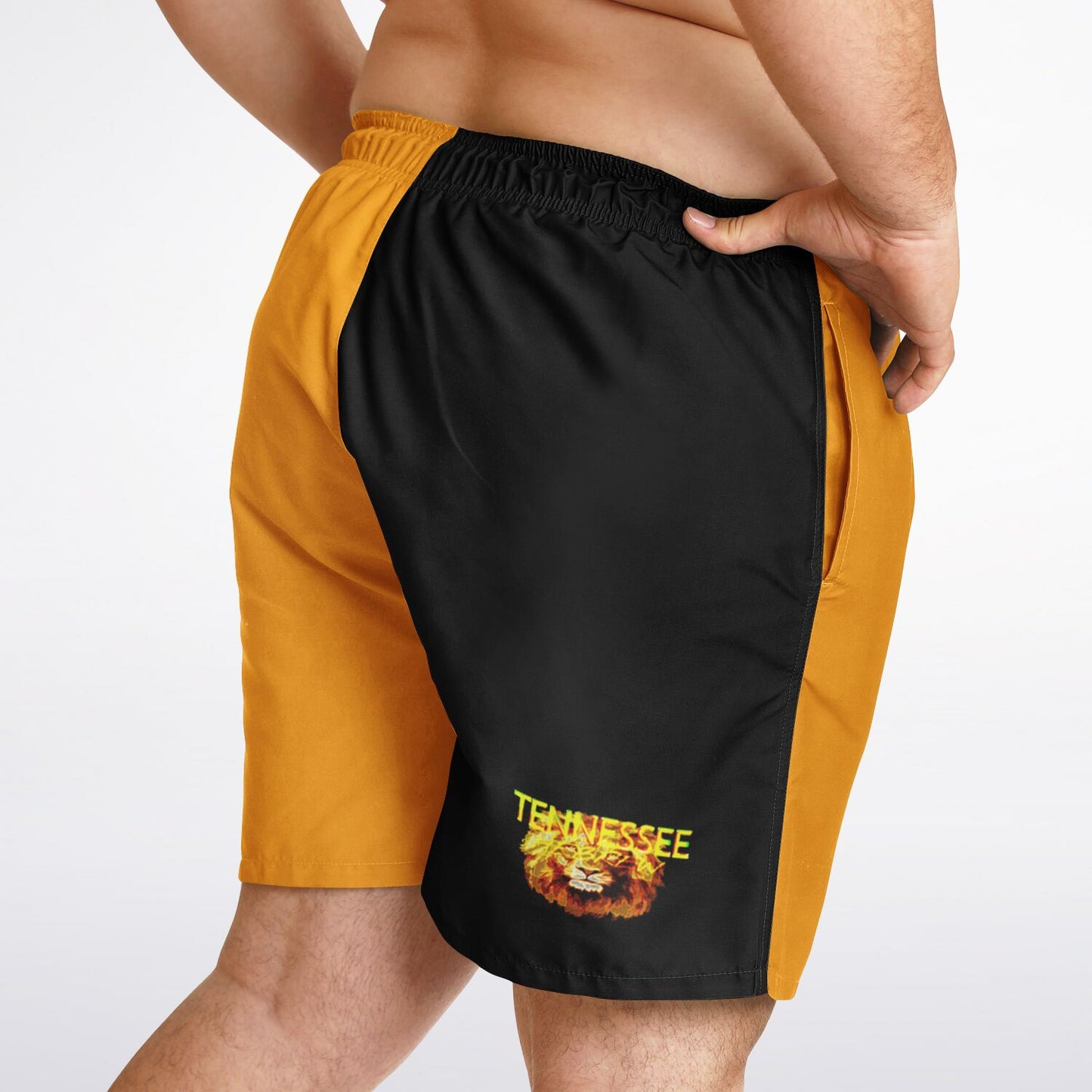 Tennessee Hebrew 01 Men's Designer Plus Size Swim Trunks