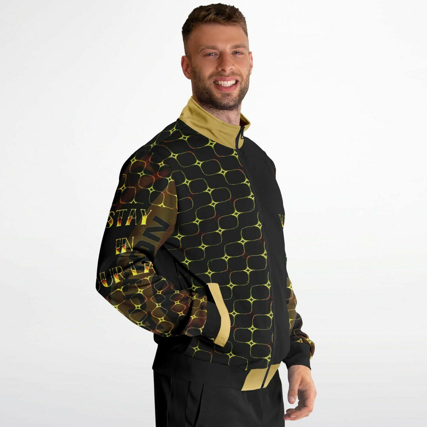 STAY IN YOUR LANE 02-01 Designer Track Jacket