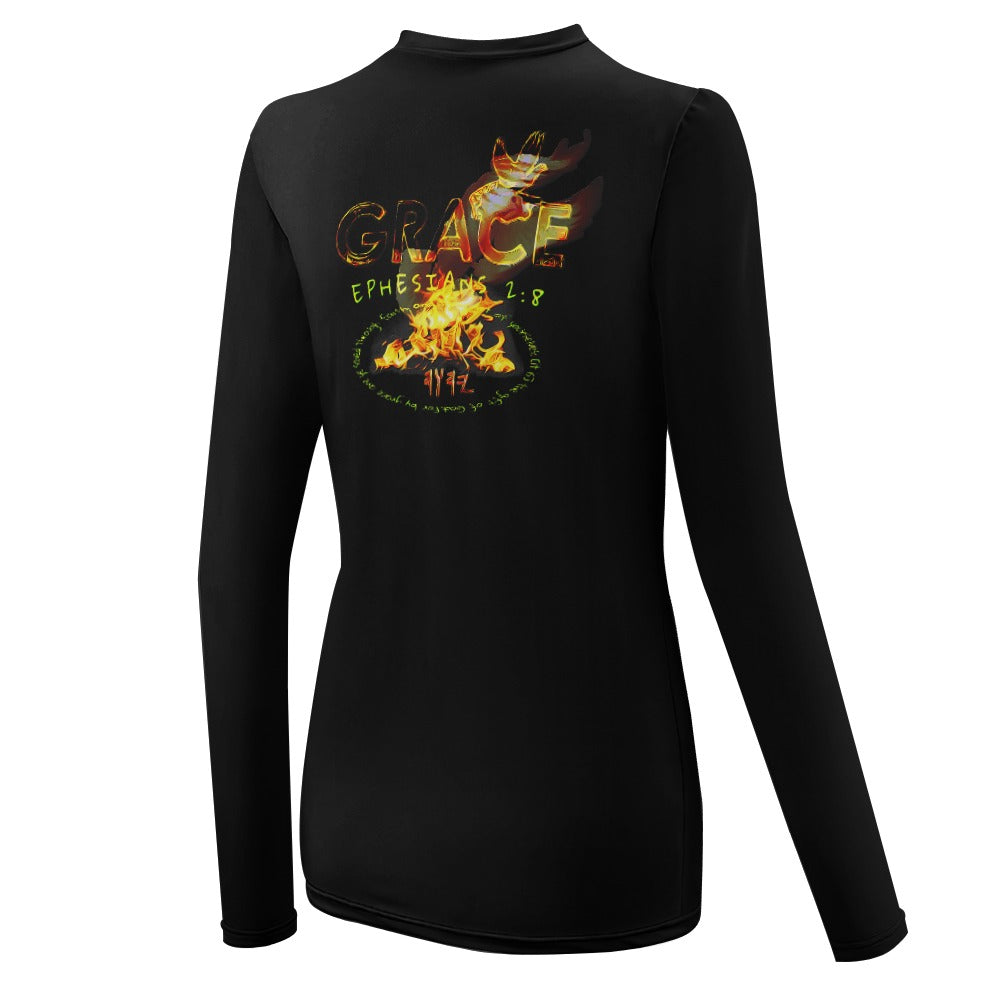 Grace 101-01 Ladies Designer Long Sleeve T-shirt