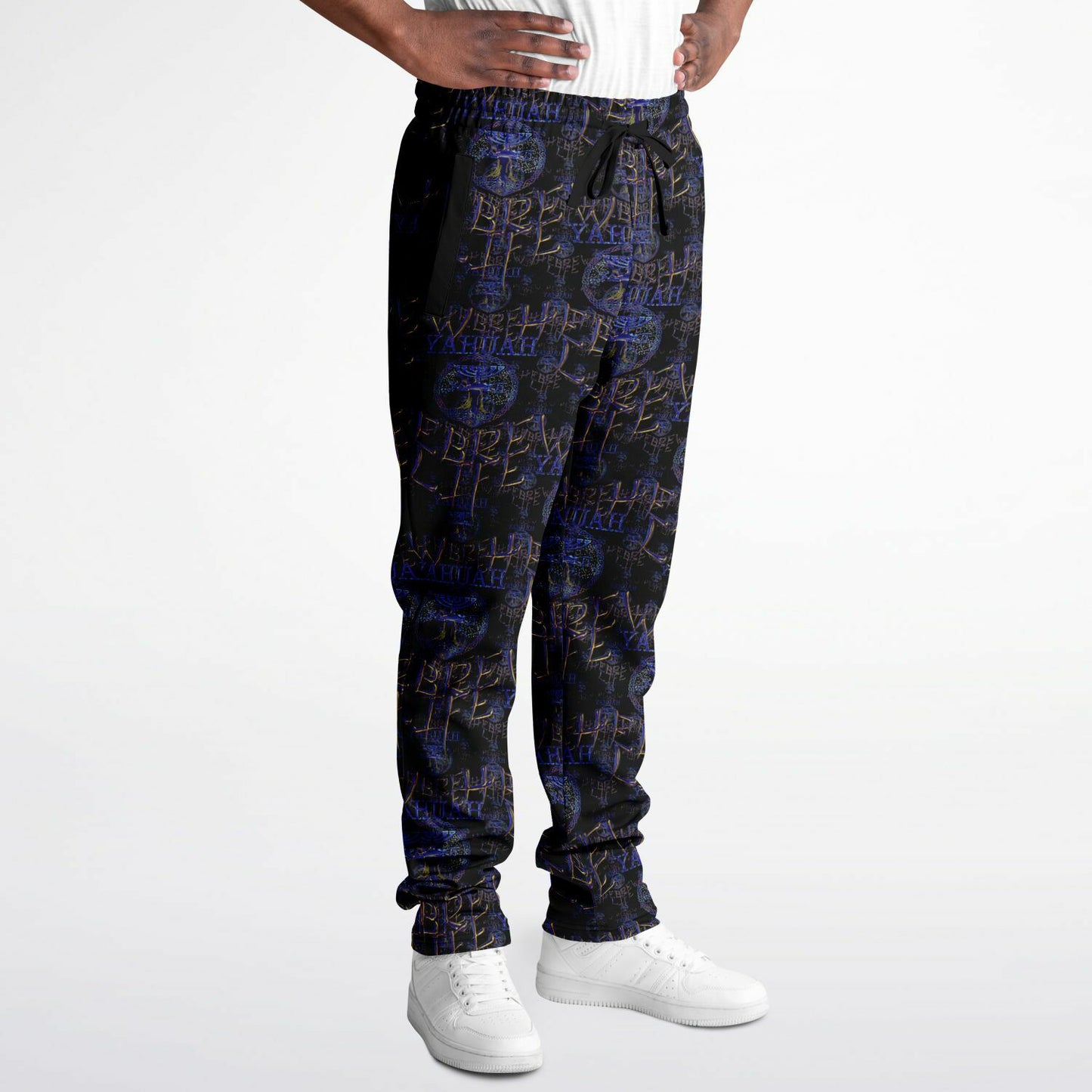 Hebrew Life 01-02 Designer Unisex Track Pants