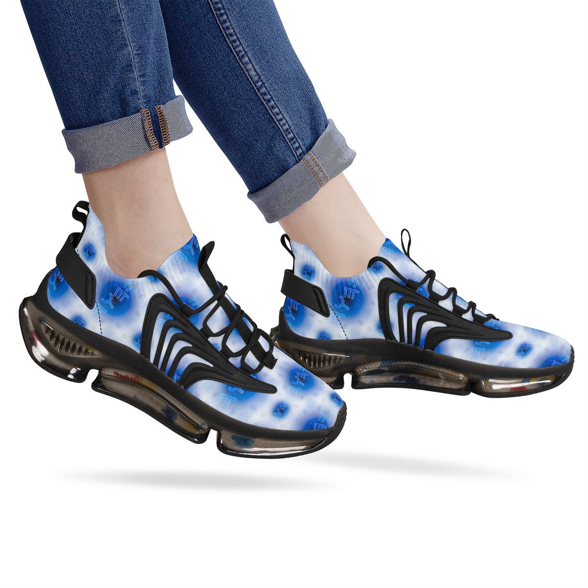 Creator Yahuah 01: Moon, Air & Water Unisex Air Max React Sneakers
